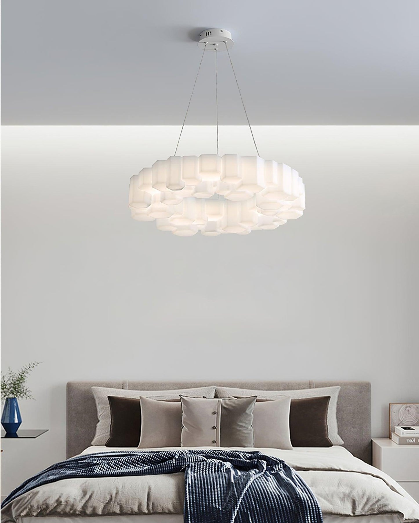 Honeycomb Gasolier Chandelier