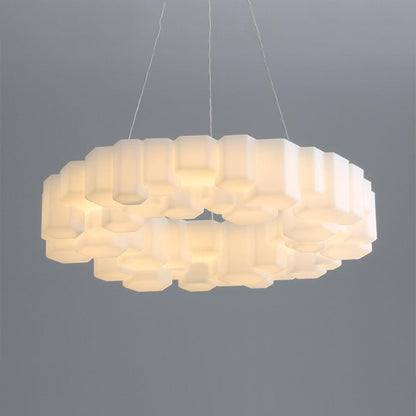 Honeycomb Gasolier Chandelier