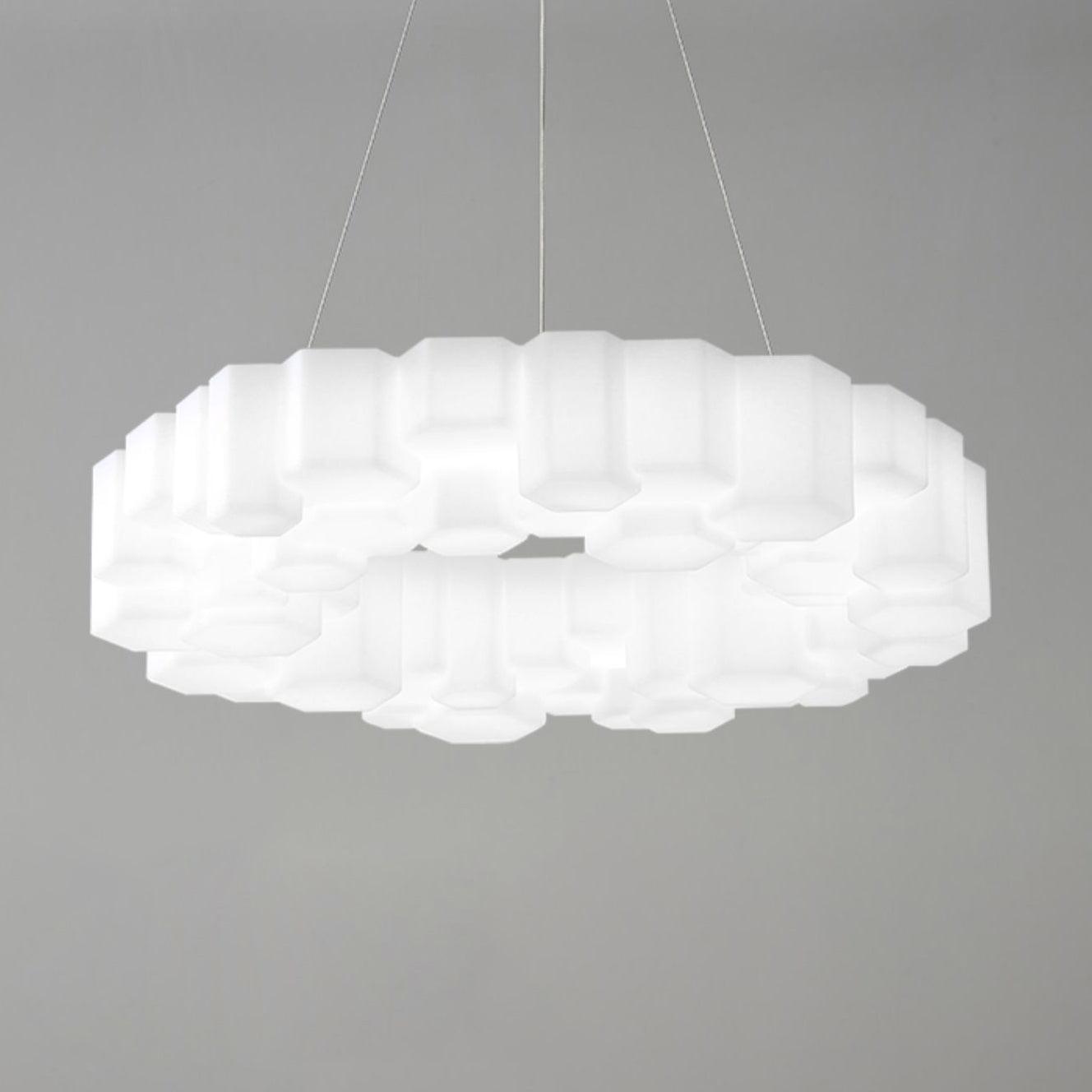 Honeycomb Gasolier Chandelier