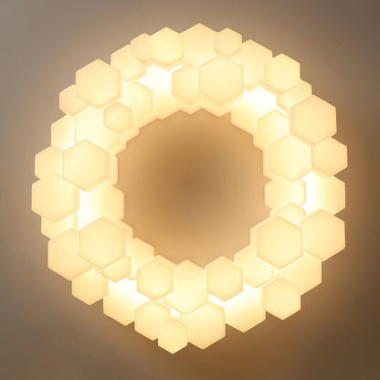 Honeycomb Gasolier Chandelier