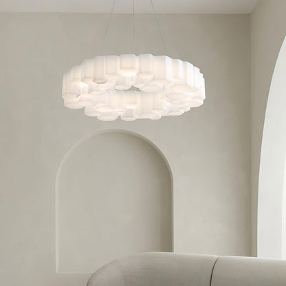 Honeycomb Gasolier Chandelier