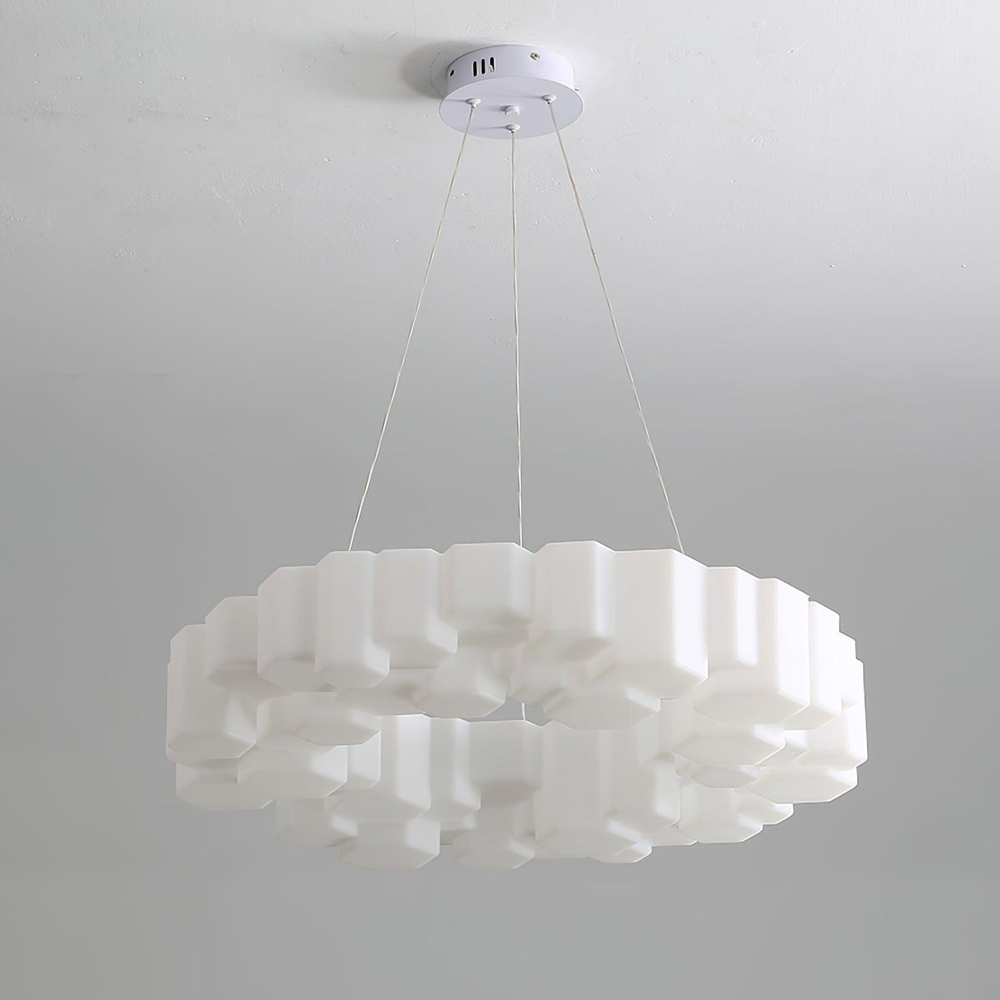 Honeycomb Gasolier Chandelier