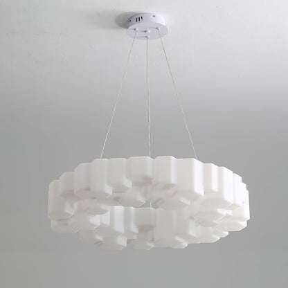 Honeycomb Gasolier Chandelier