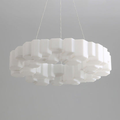 Honeycomb Gasolier Chandelier