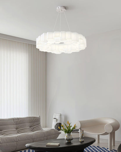 Honeycomb Gasolier Chandelier