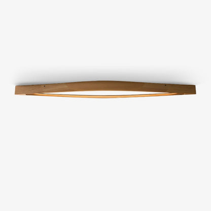 Horizon Linear Wood Overhead light Ceiling Lamp