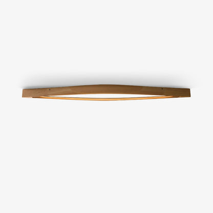 Horizon Linear Wood Overhead light Ceiling Lamp