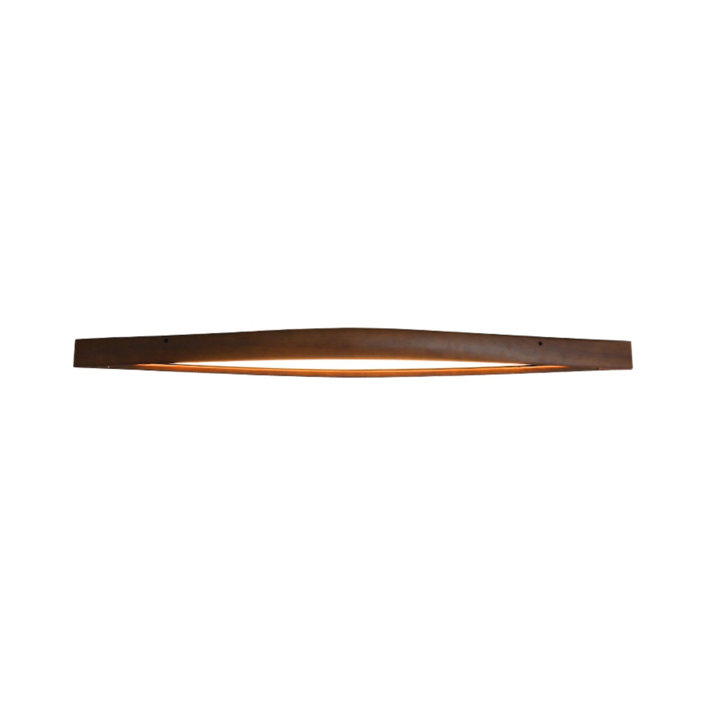 Horizon Linear Wood Overhead light Ceiling Lamp