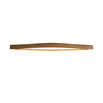 Horizon Linear Wood Overhead light Ceiling Lamp