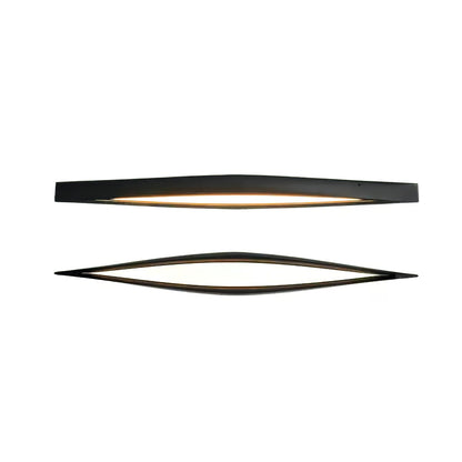 Horizon Linear Wood Overhead light Ceiling Lamp