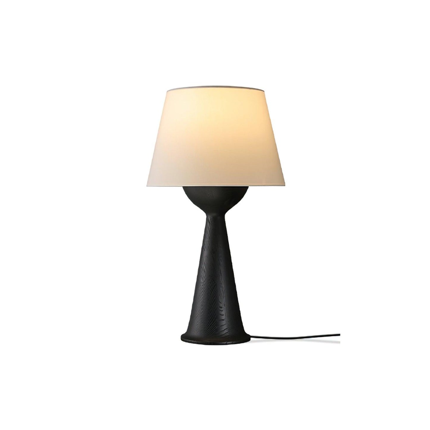 Hourglass Wood Accent lamp Table Lamp