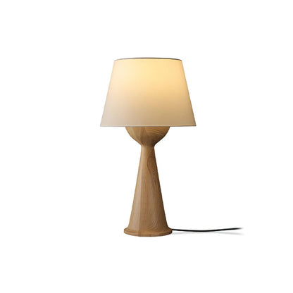 Hourglass Wood Accent lamp Table Lamp