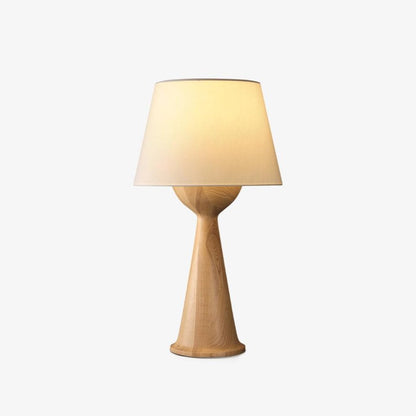 Hourglass Wood Accent lamp Table Lamp