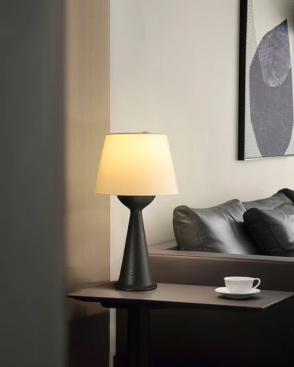 Hourglass Wood Accent lamp Table Lamp