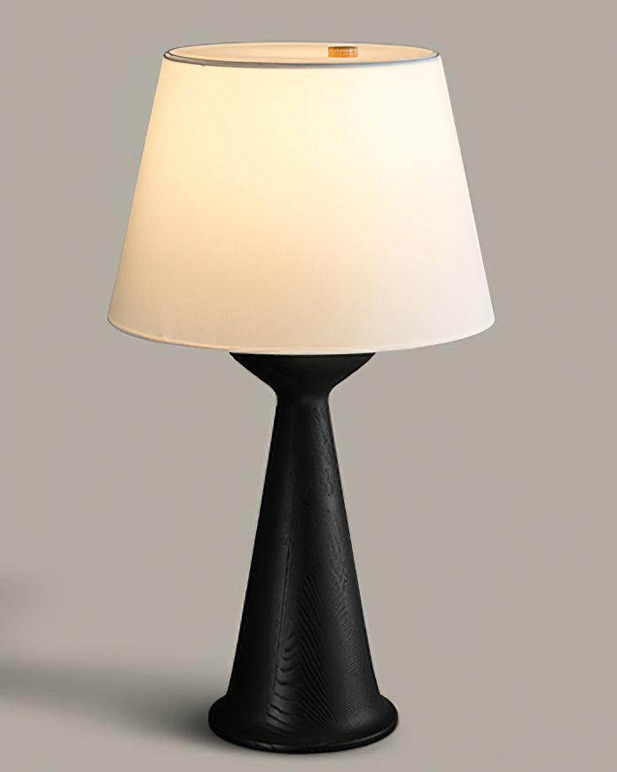 Hourglass Wood Accent lamp Table Lamp