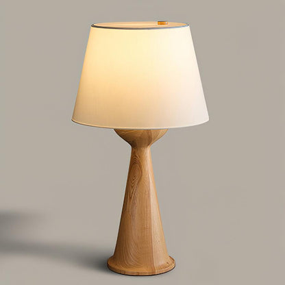 Hourglass Wood Accent lamp Table Lamp