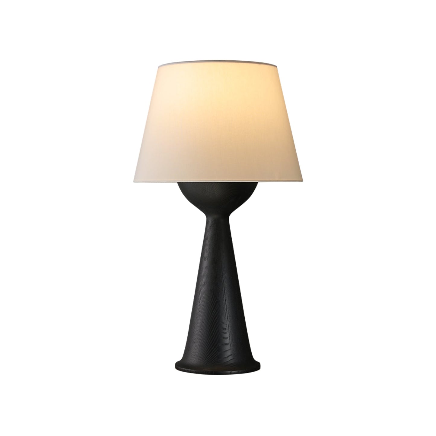 Hourglass Wood Accent lamp Table Lamp