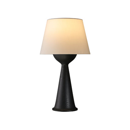 Hourglass Wood Accent lamp Table Lamp