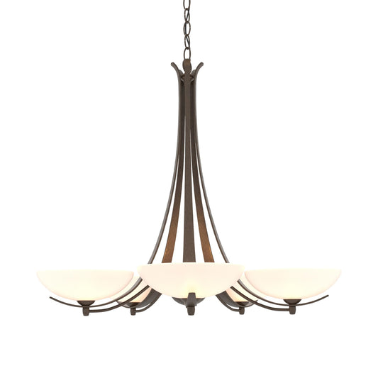 Hubbardton Forge Aegis 31 Inch 5 Light Chandelier Cp7343