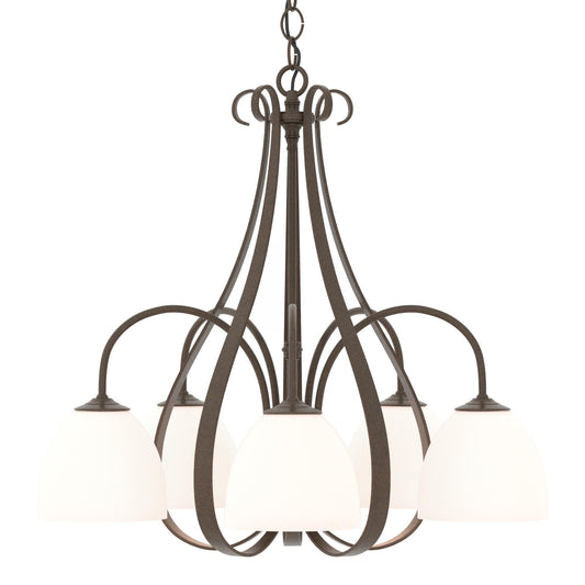 Hubbardton Forge Sweeping 24 Inch 5 Light Chandelier Cp7434