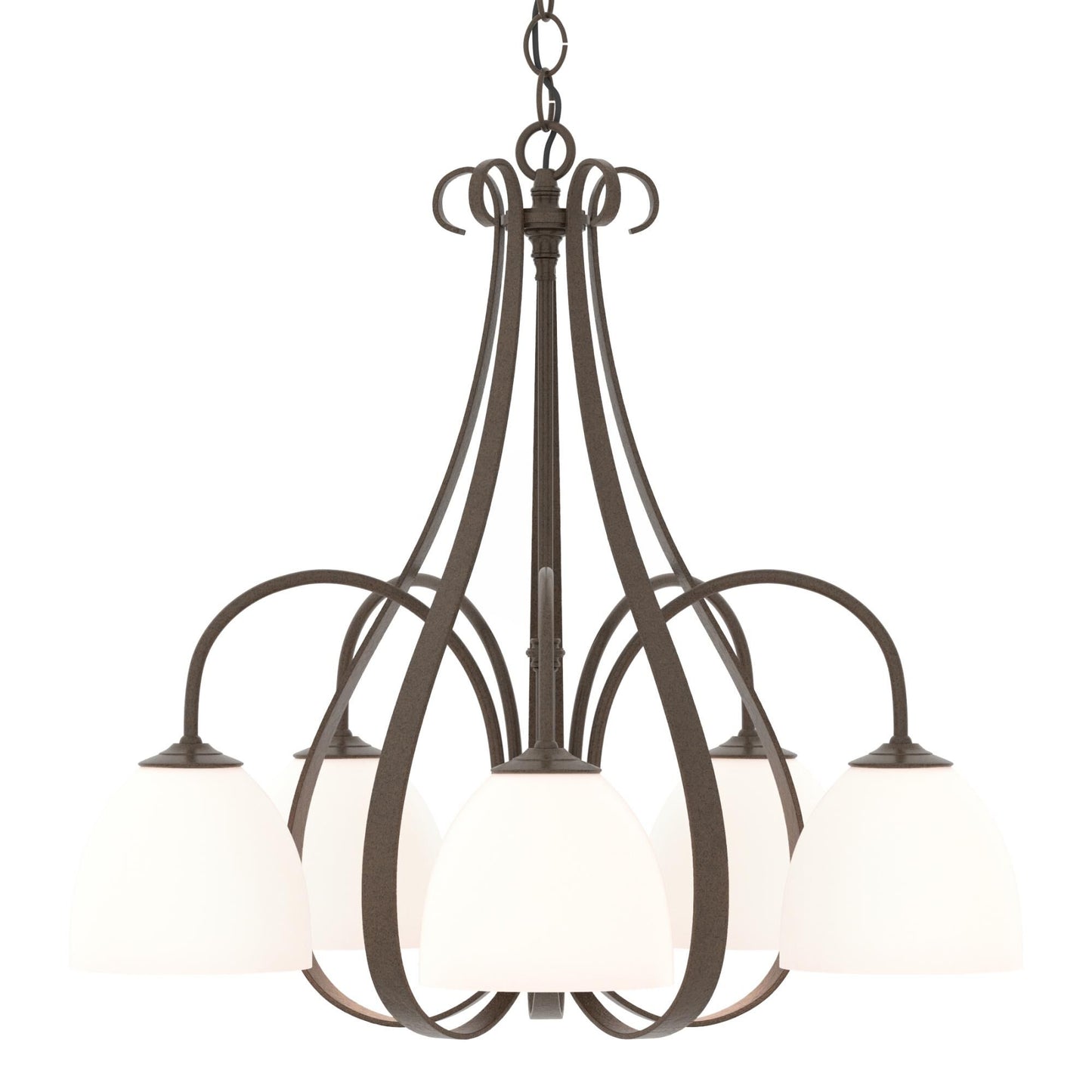 Hubbardton Forge Sweeping 24 Inch 5 Light Chandelier Cp7434