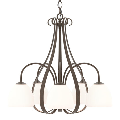 Hubbardton Forge Sweeping 24 Inch 5 Light Chandelier Cp7434