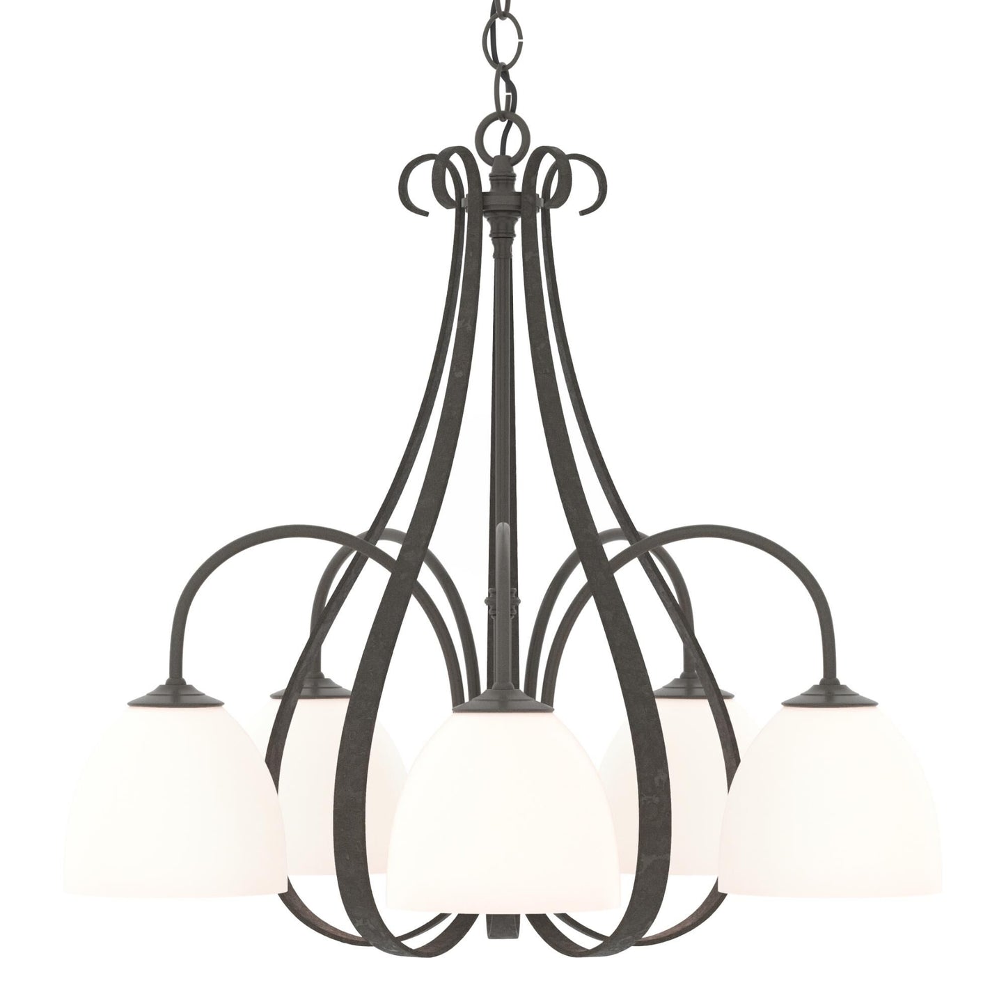 Hubbardton Forge Sweeping 24 Inch 5 Light Chandelier Cp7434