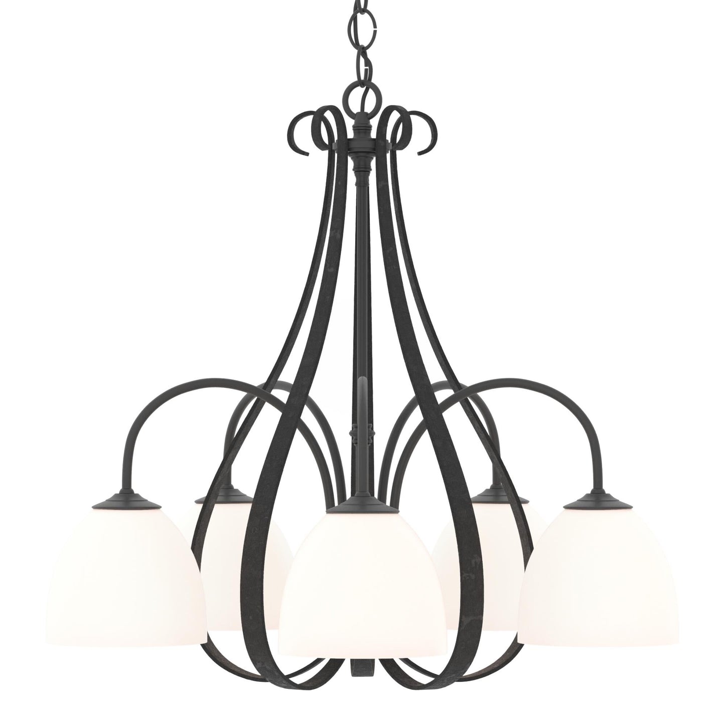 Hubbardton Forge Sweeping 24 Inch 5 Light Chandelier Cp7434