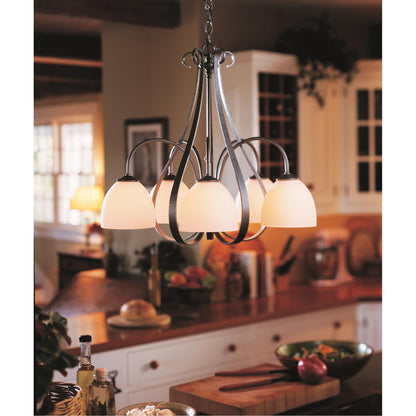 Hubbardton Forge Sweeping 24 Inch 5 Light Chandelier Cp7434