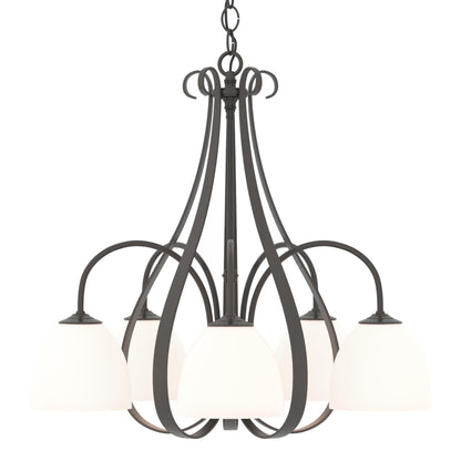 Hubbardton Forge Sweeping 24 Inch 5 Light Chandelier Cp7434