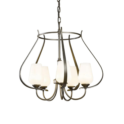 Hubbardton Forge Flora 22 Inch 5 Light Chandelier Cp8086