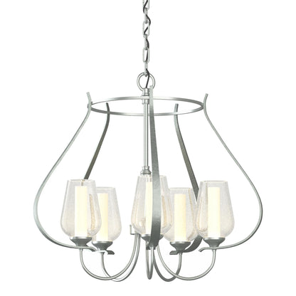 Hubbardton Forge Flora 22 Inch 5 Light Chandelier Cp8086