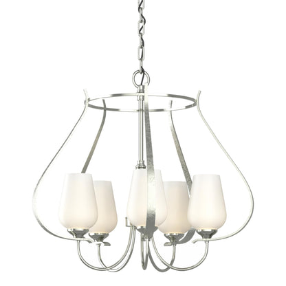 Hubbardton Forge Flora 22 Inch 5 Light Chandelier Cp8086