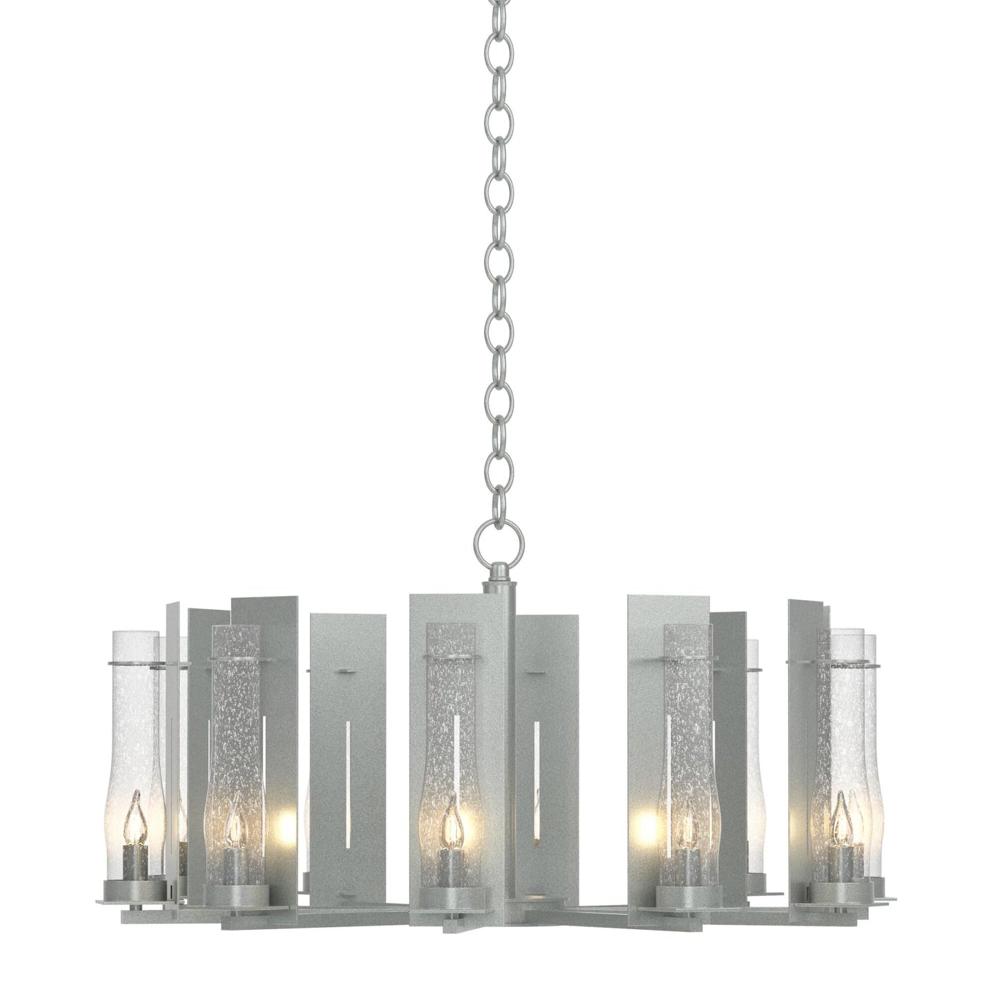 Hubbardton Forge New Town 30 Inch 10 Light Chandelier Cp8170