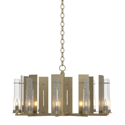 Hubbardton Forge New Town 30 Inch 10 Light Chandelier Cp8170