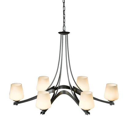 Hubbardton Forge Oval 38 Inch 6 Light Chandelier Cp8419