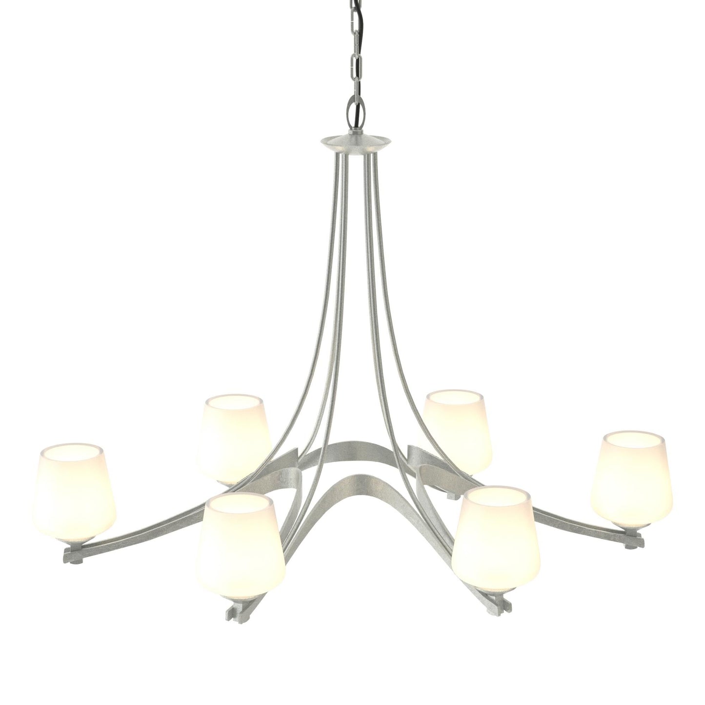 Hubbardton Forge Oval 38 Inch 6 Light Chandelier Cp8419