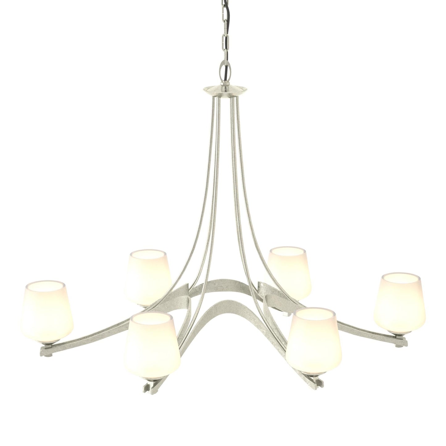 Hubbardton Forge Oval 38 Inch 6 Light Chandelier Cp8419