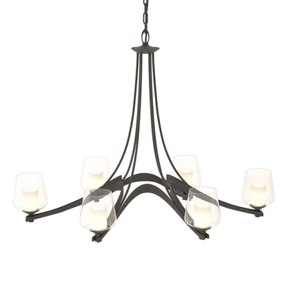 Hubbardton Forge Oval 38 Inch 6 Light Chandelier Cp8426