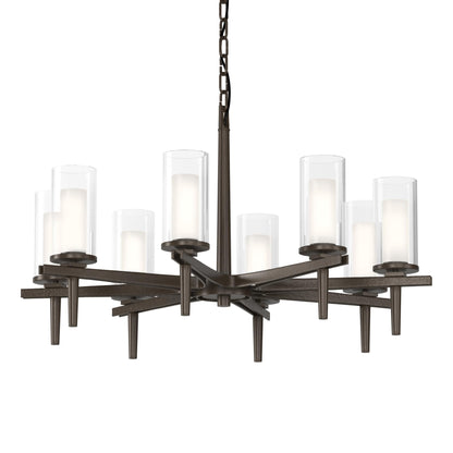 Hubbardton Forge Constellation 34 Inch 8 Light Chandelier Cp8507