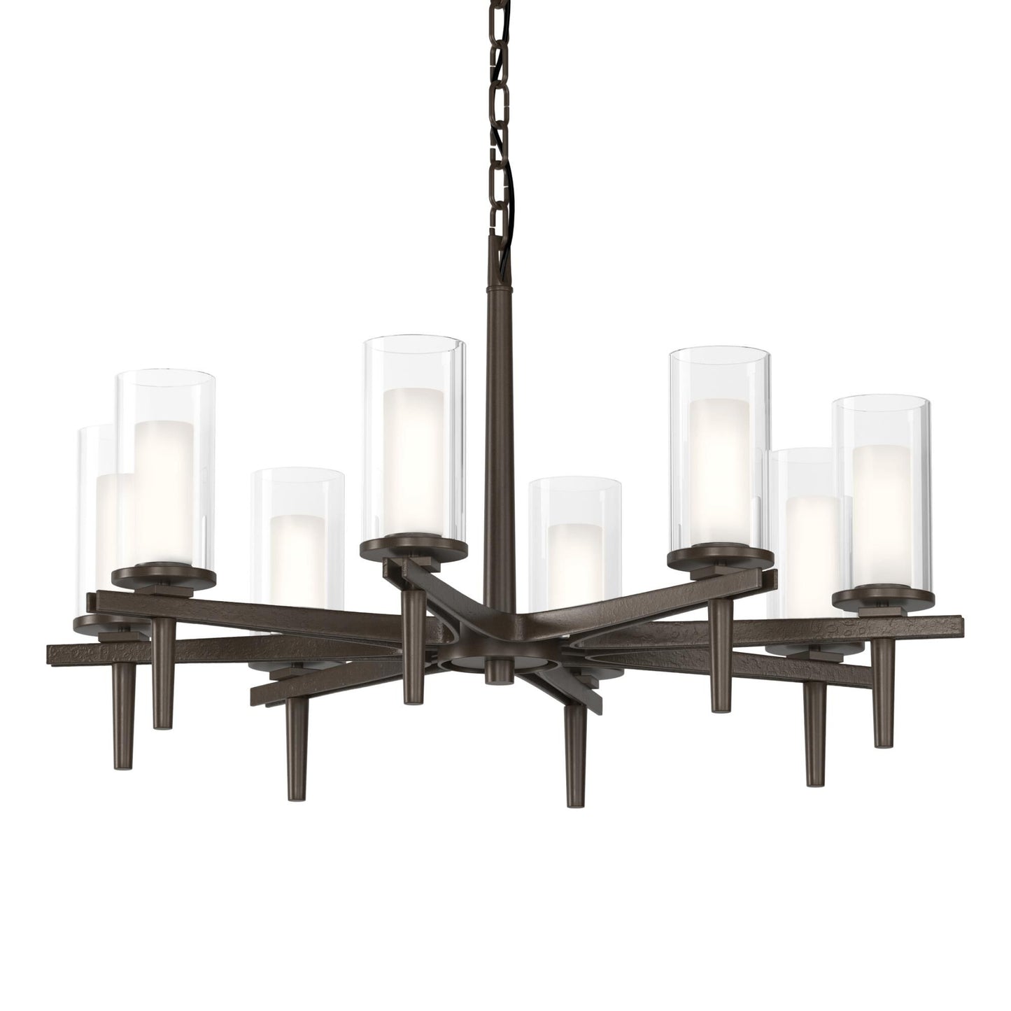 Hubbardton Forge Constellation 34 Inch 8 Light Chandelier Cp8507