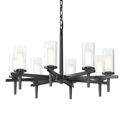 Hubbardton Forge Constellation 34 Inch 8 Light Chandelier Cp8507