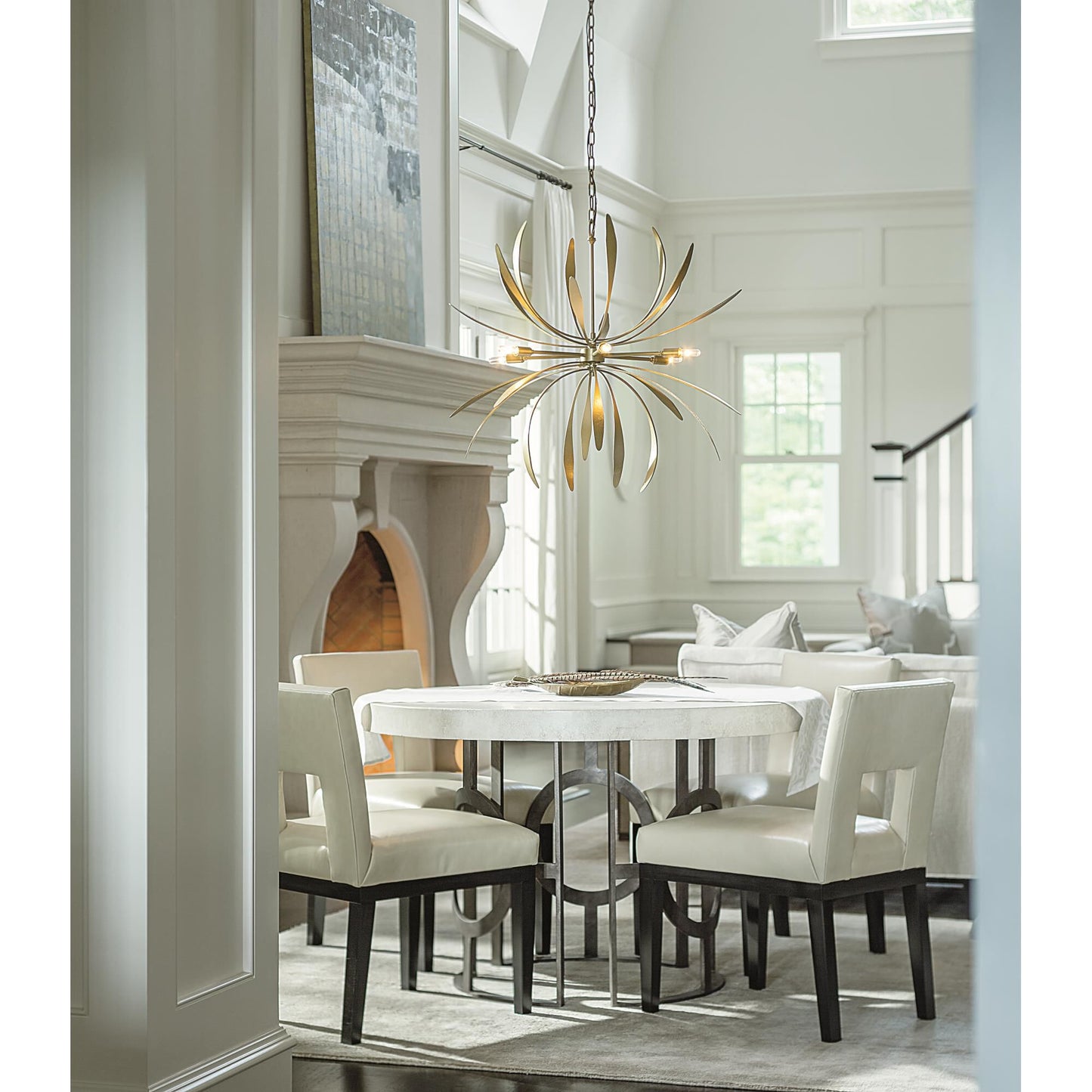 Hubbardton Forge Dahlia 32 Inch Chandelier Cp268615