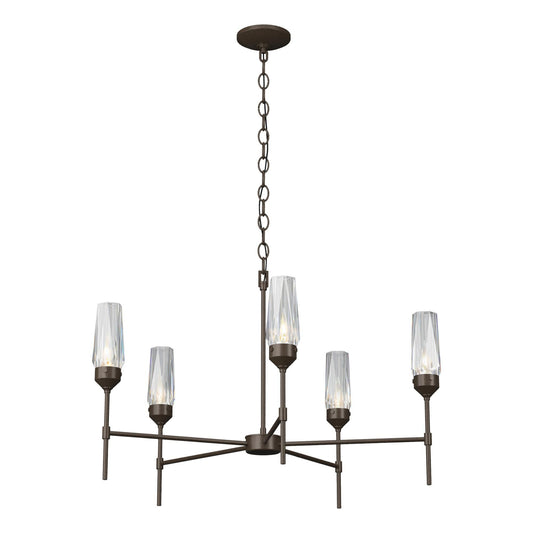 Hubbardton Forge Luma 30 Inch 5 Light Chandelier Cp270431