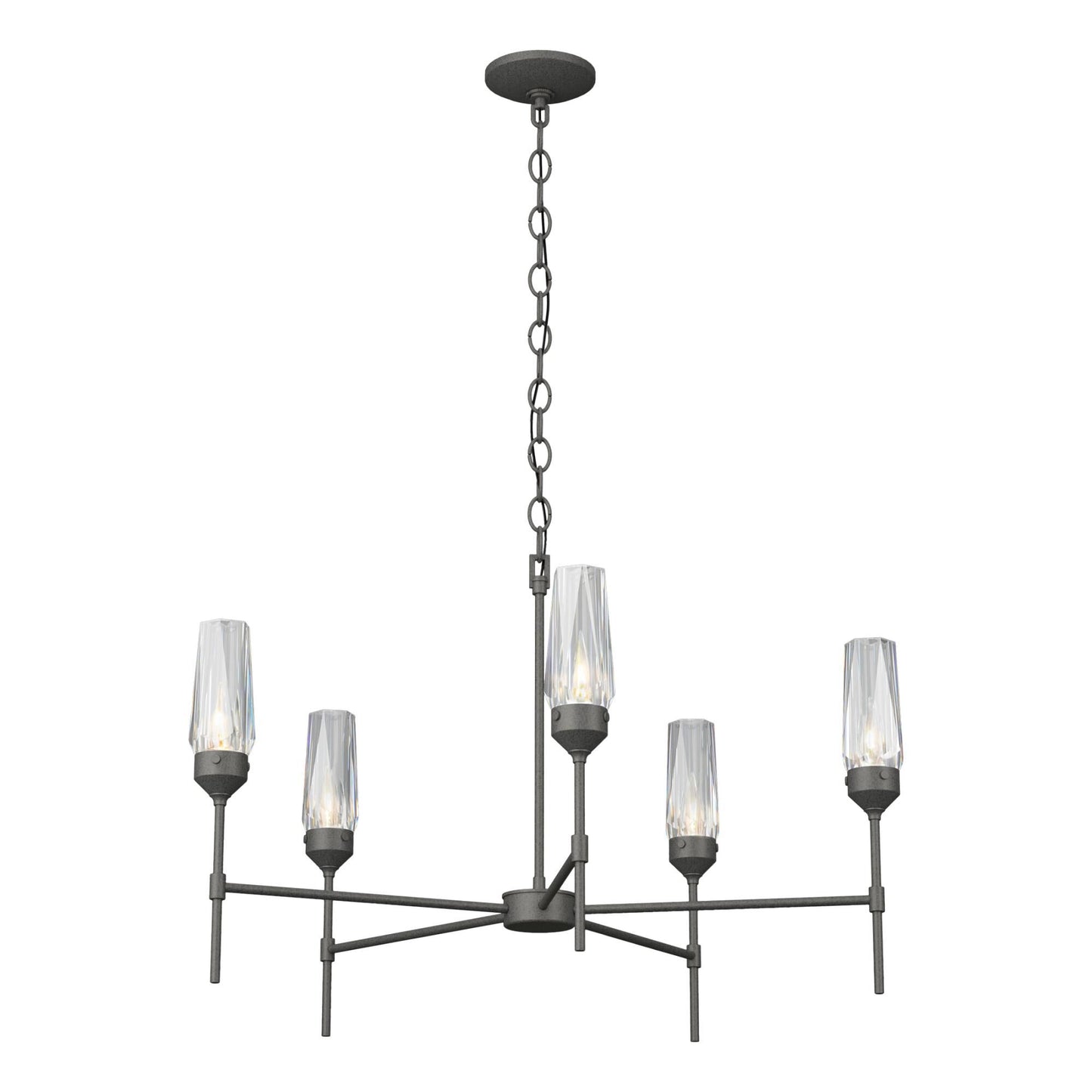 Hubbardton Forge Luma 30 Inch 5 Light Chandelier Cp270431