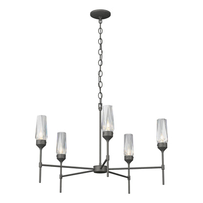 Hubbardton Forge Luma 30 Inch 5 Light Chandelier Cp270431