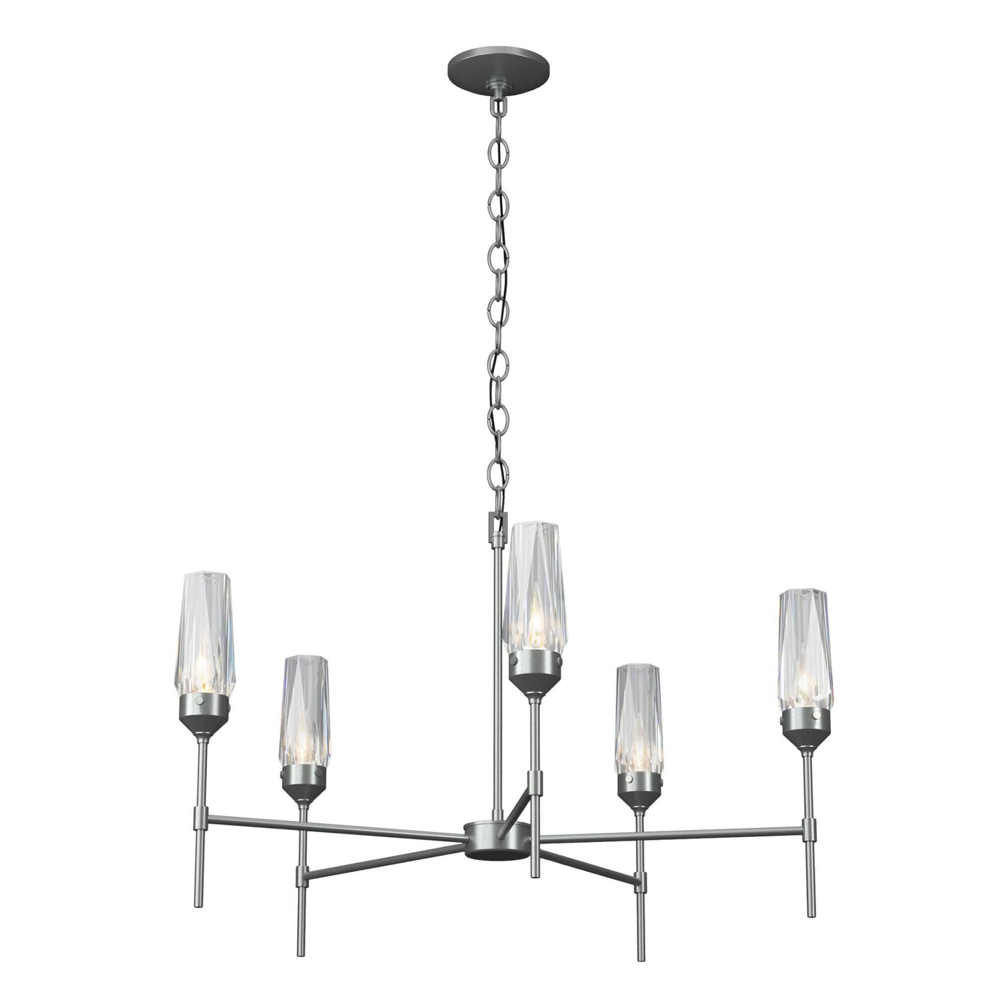 Hubbardton Forge Luma 30 Inch 5 Light Chandelier Cp270431