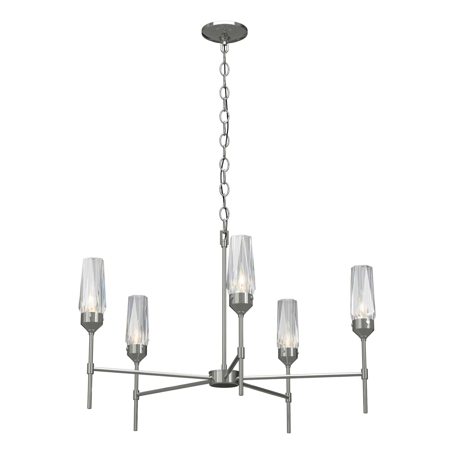 Hubbardton Forge Luma 30 Inch 5 Light Chandelier Cp270431