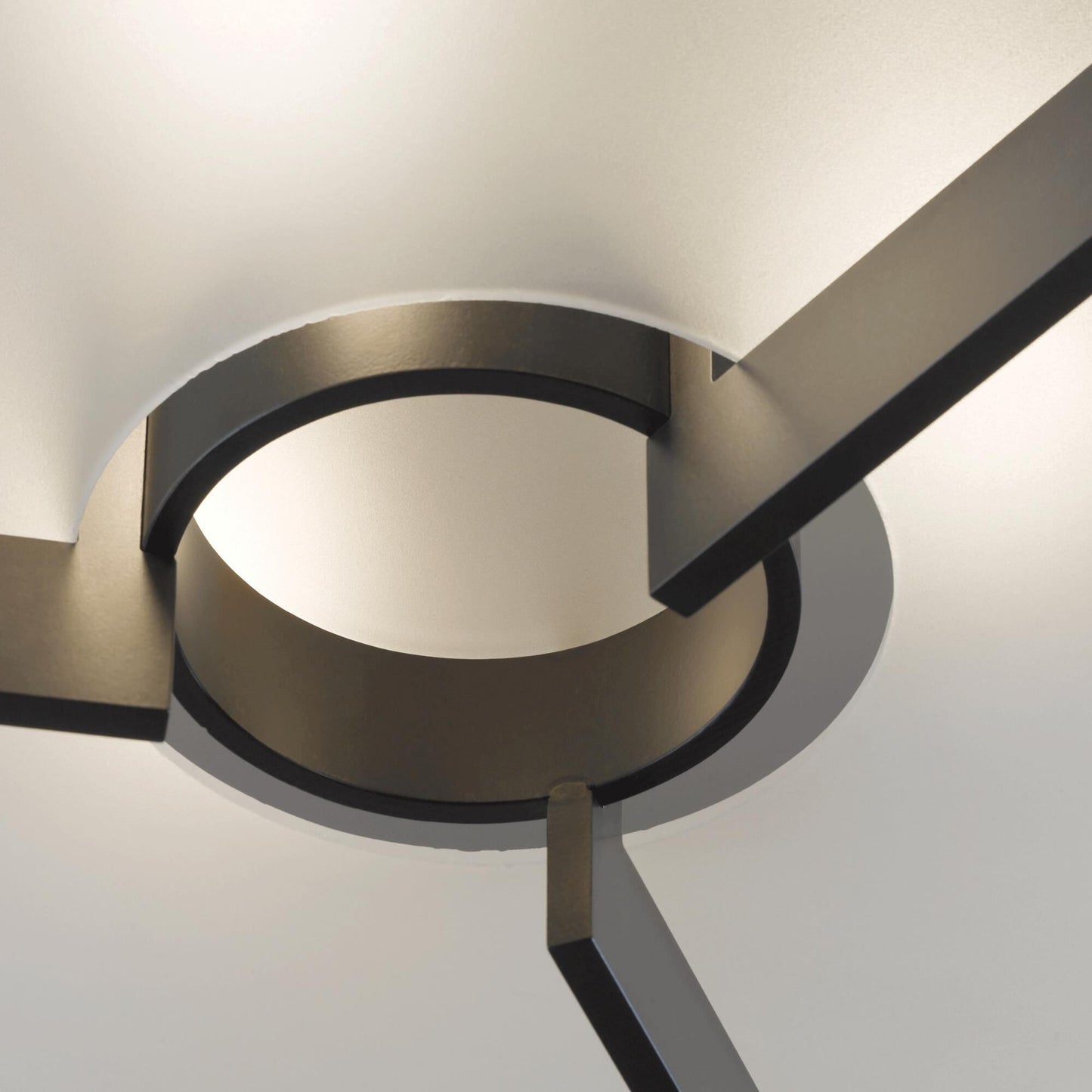 Hubbardton Forge Axis 19 Inch 3 Light Semi Flush Mount Cp15563