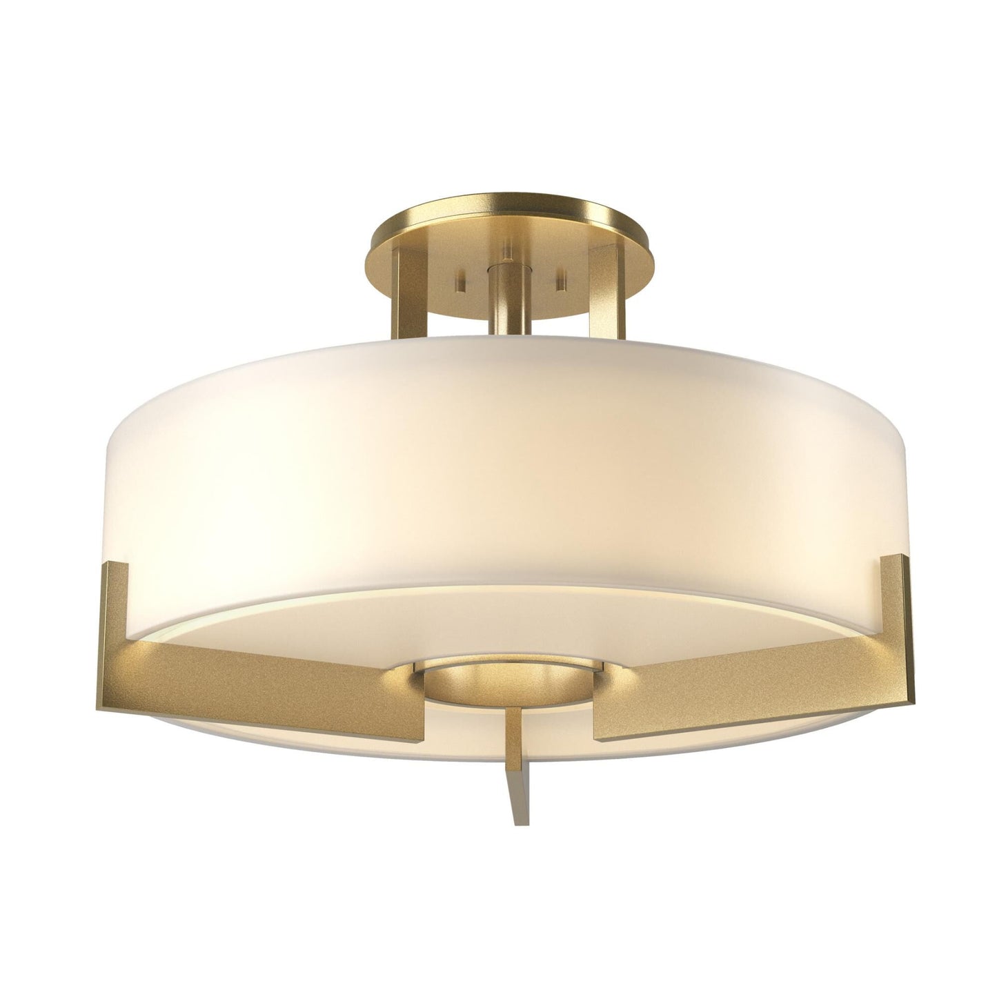 Hubbardton Forge Axis 19 Inch 3 Light Semi Flush Mount Cp15563